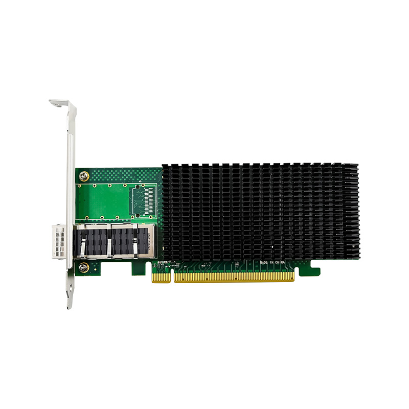 Single Port 100GbE QSFP28 Fibe - 100Gbe Qsfp28 Network Card review and price